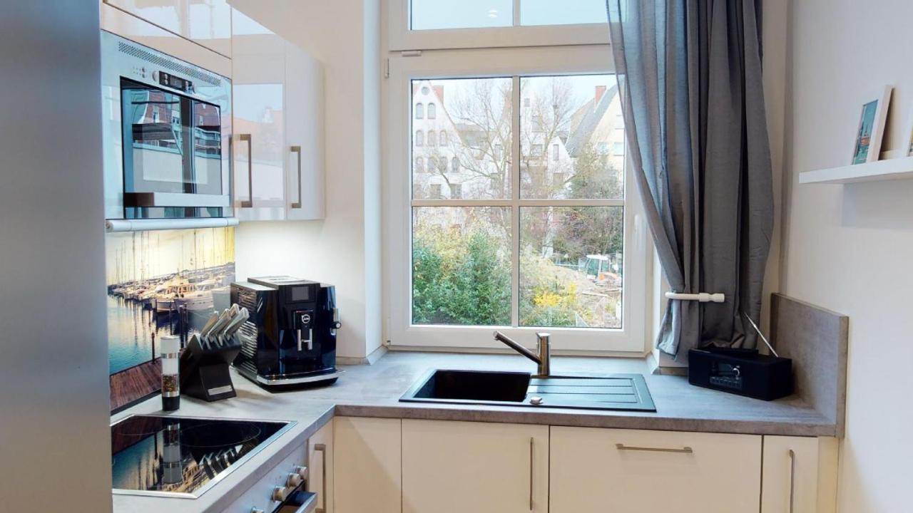Lieblingsapartment No.3 Mit 2 Schlafzimmern In Top City-Lage Rostock Buitenkant foto